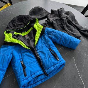 3-in-1 Kids Winter/Spring Jacket Set (2T) - Great Condition